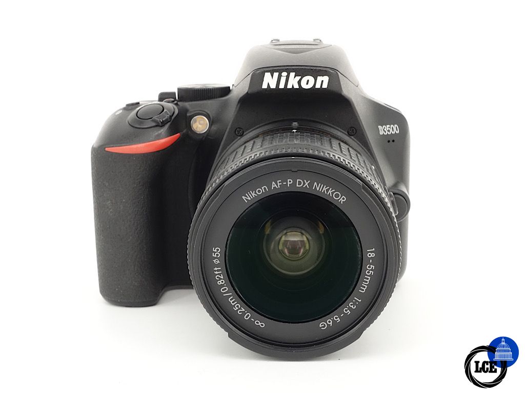Nikon D3500 +  AF-P 18-55mm DX - Boxed | 4*
