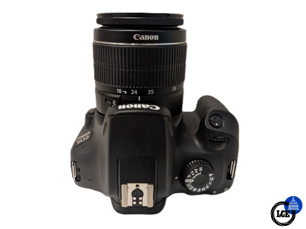 Canon EOS 4000D + EF-S 18-55mm 