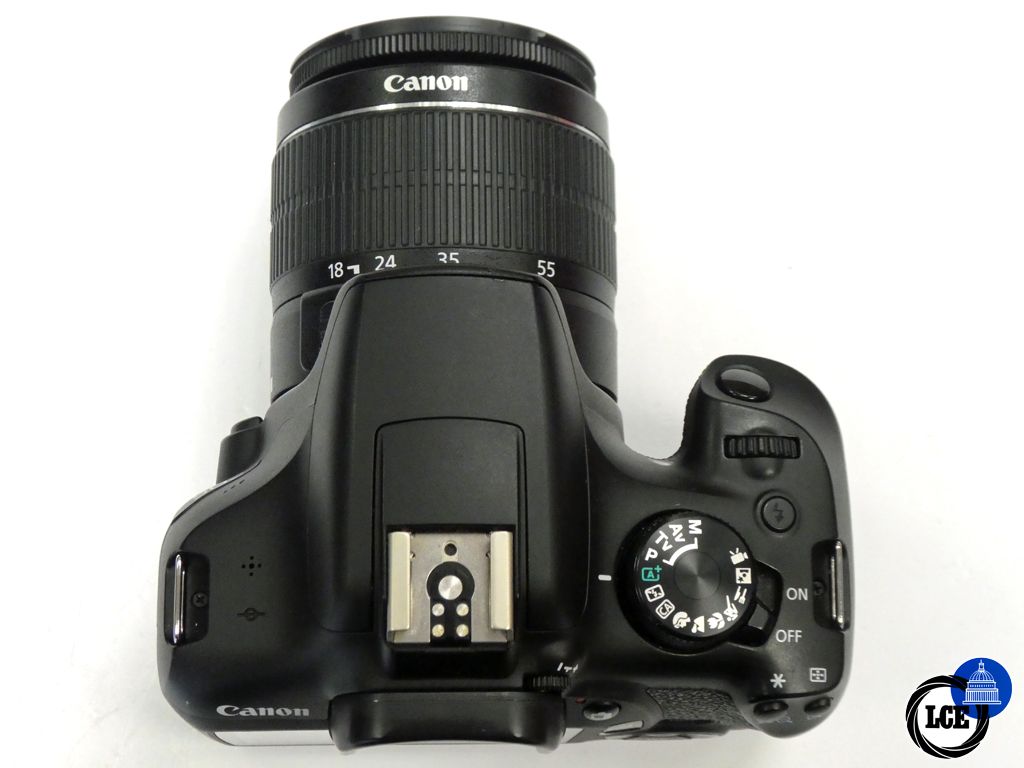 Canon 1300D c/w 18-55