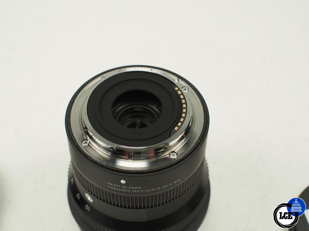 Sigma E 10-18mm f2.8 DC DN
