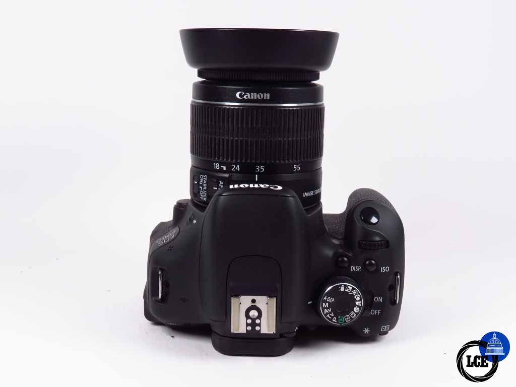 Canon EOS 600D c/w 18-55mm