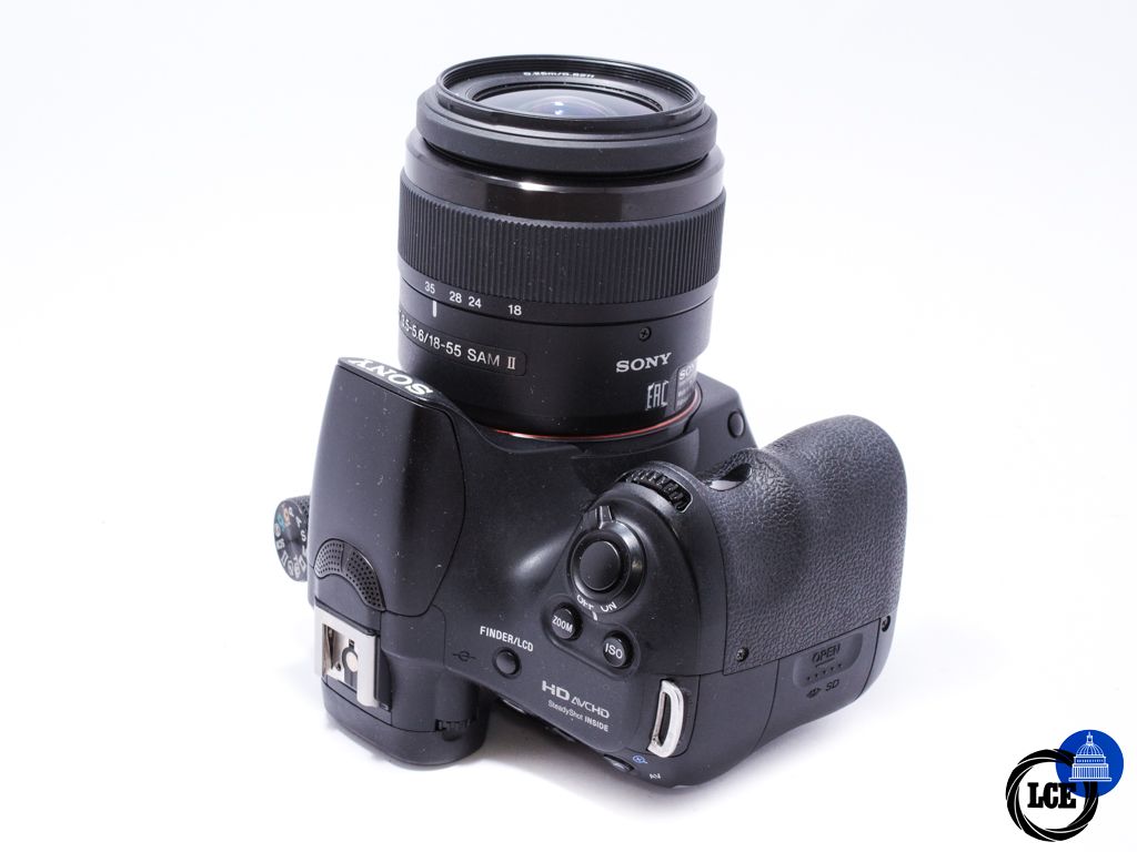 Sony A58 + DT 18-55mm II + Minolta 75-300mm f4.5-5.6