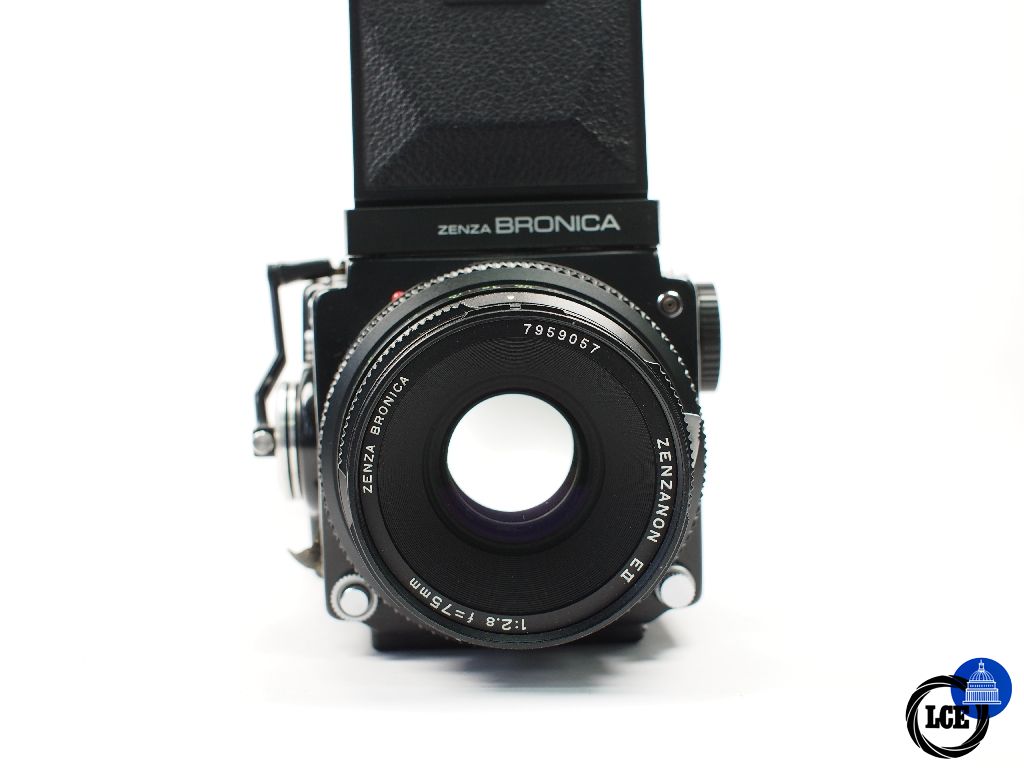 Bronica ETRs + 75mm F2.8 + WLF 