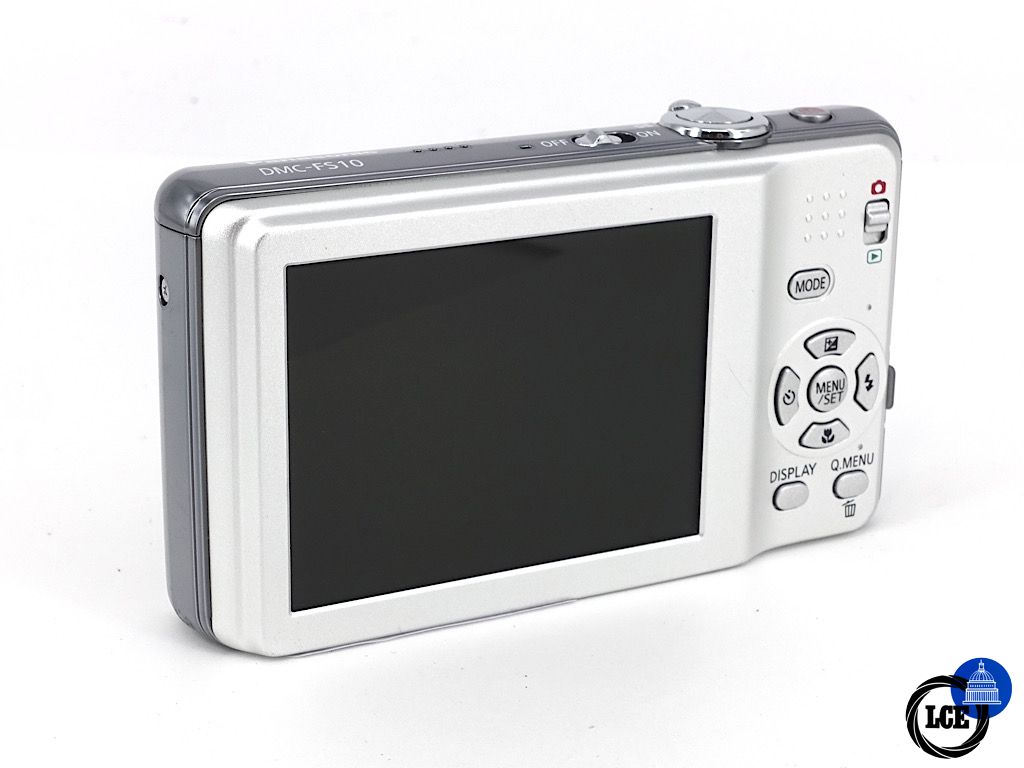 Panasonic Lumix FS10 Silver + Case | 4*