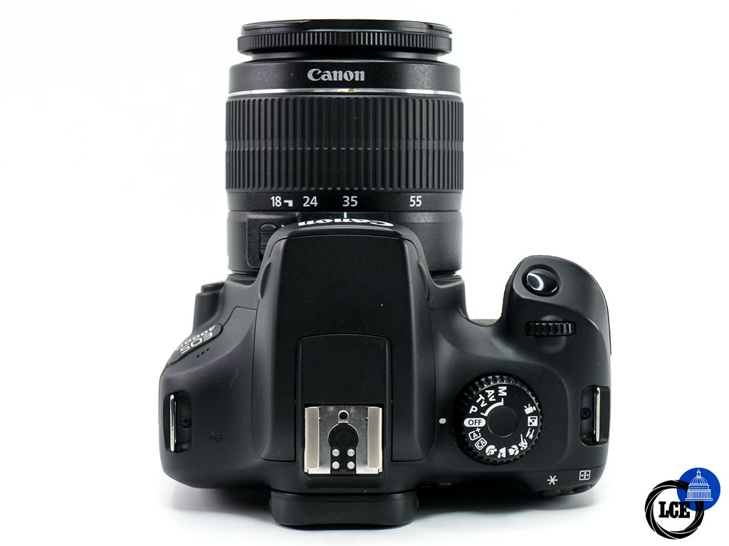 Canon EOS 4000D + 18-55mm F3.5-5.6 III