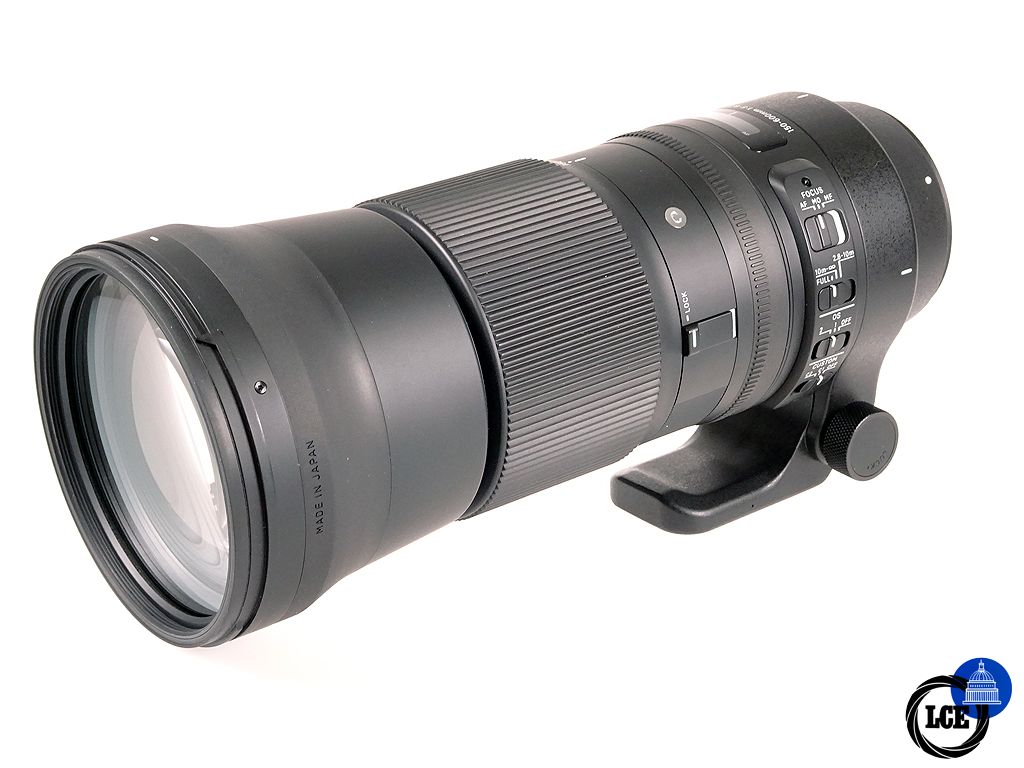 Sigma 150-600mm F5-6.3 DG OS HSM Contemporary Canon EF