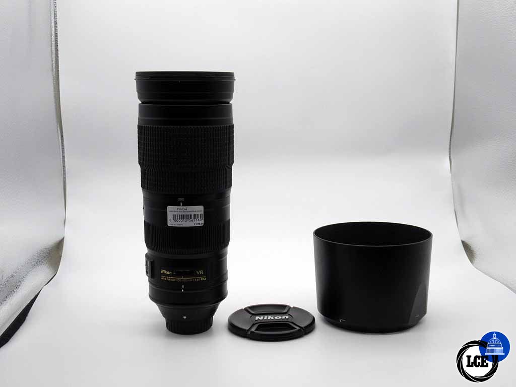 Nikon AF-S 200-500mm f/5.6E VR ED SWM 