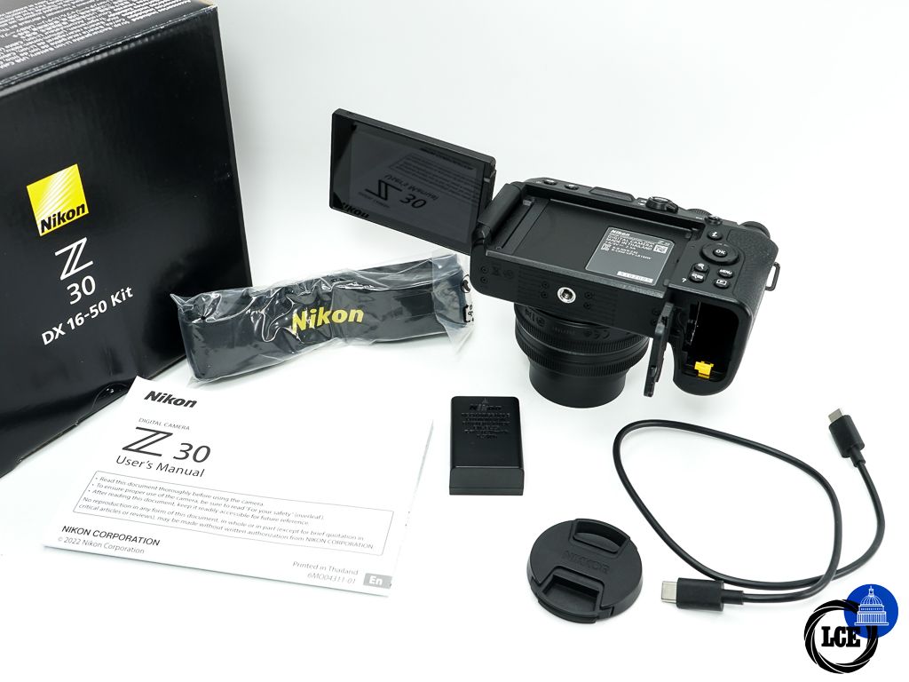 Nikon Z30 + Z DX 16-50mm F3.5-6.3 VR * BOXED *