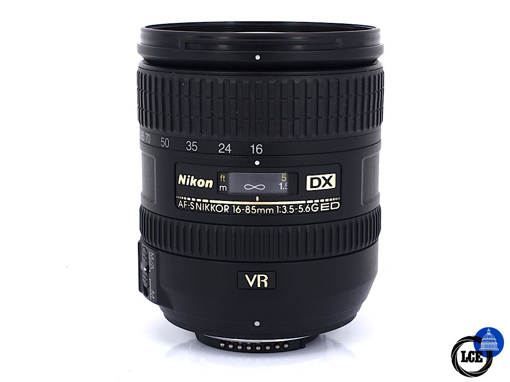 Nikon AF-S 16-85mm F3.5-5.6G ED DX VR - Boxed | 4*