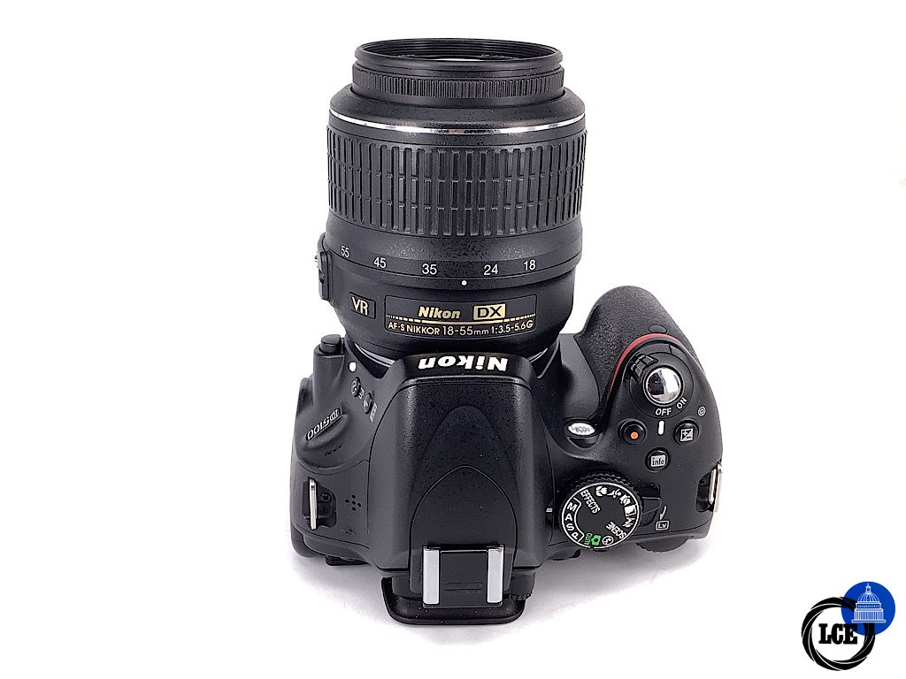 Nikon D5100 +18-55mm VR *SHUTTER COUNT 3,000*