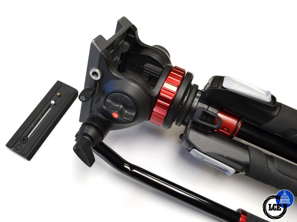 Manfrotto 055XPRO3 + MVH502AH Video Tripod