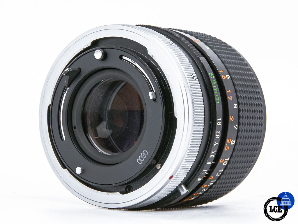 Canon FD 85mm f1.8 S.S.C.
