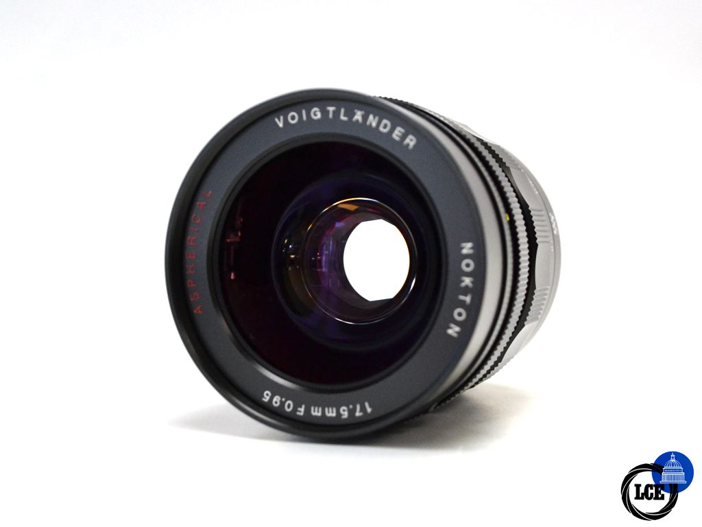 Voigtlander Nokton 17.5mm F0.95 Aspherical - M4/3 Mount