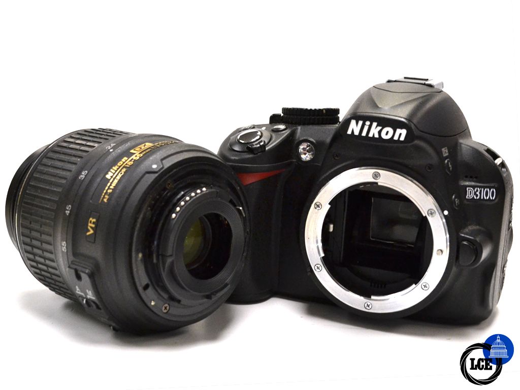 Nikon D3100 + 18-55mm 