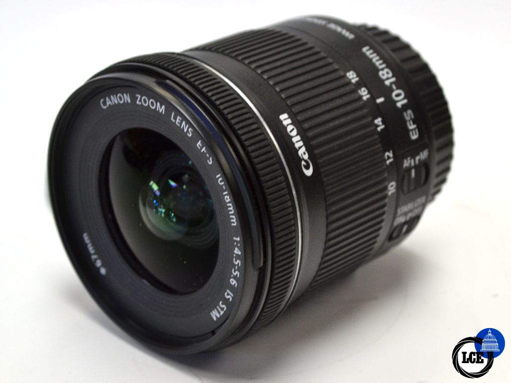 Canon EF-S 10-18mm F4.5-5.6 IS STM