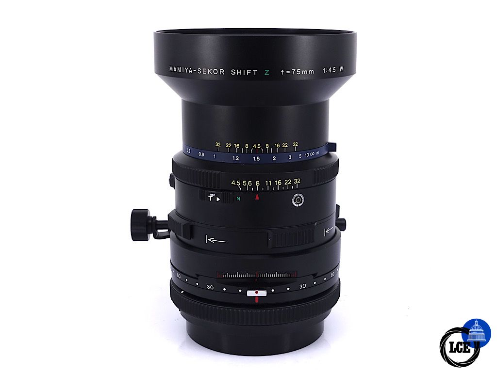 Mamiya Sekor Shift RZ 75mm F4.5 - Boxed | 4*