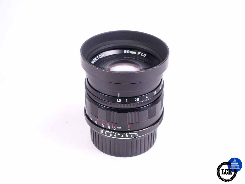 Voightlander 50mm Nokton f/1.5