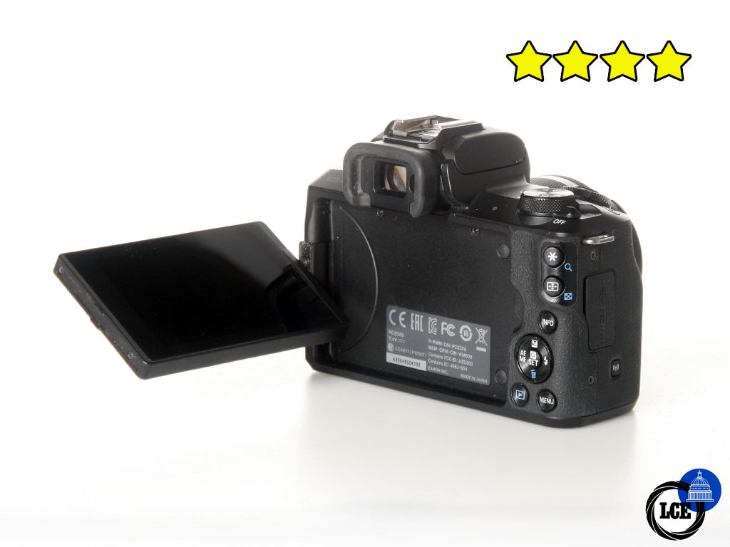 Canon EOS M50+15-45mm IS STM (BOXED) Low Shutter Count 7k
