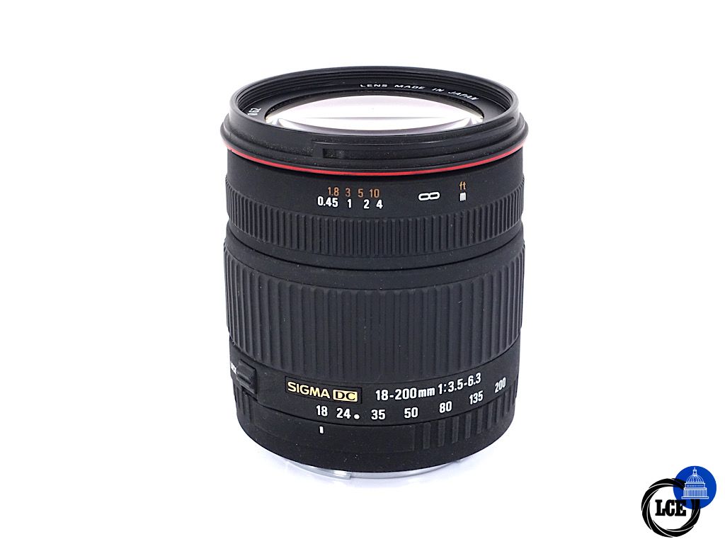 Sigma 18-200mm F3.5-6.3 DC Canon Fit - Boxed | 4*
