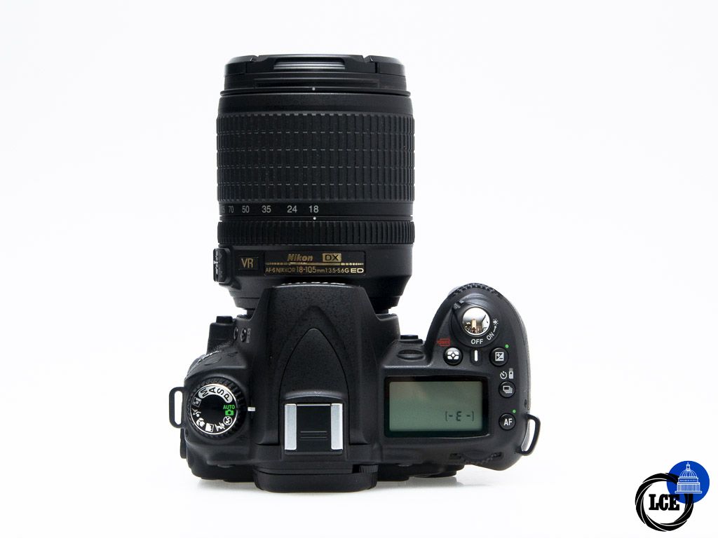 Nikon D90 + AF-S 18-105mm f/3.5-5.6 DX ED VR