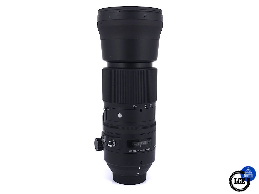 Sigma 150-600mm F5-6.3 Contemporary DG OS HSM + 1.4x TC Nikon Fit | 5*