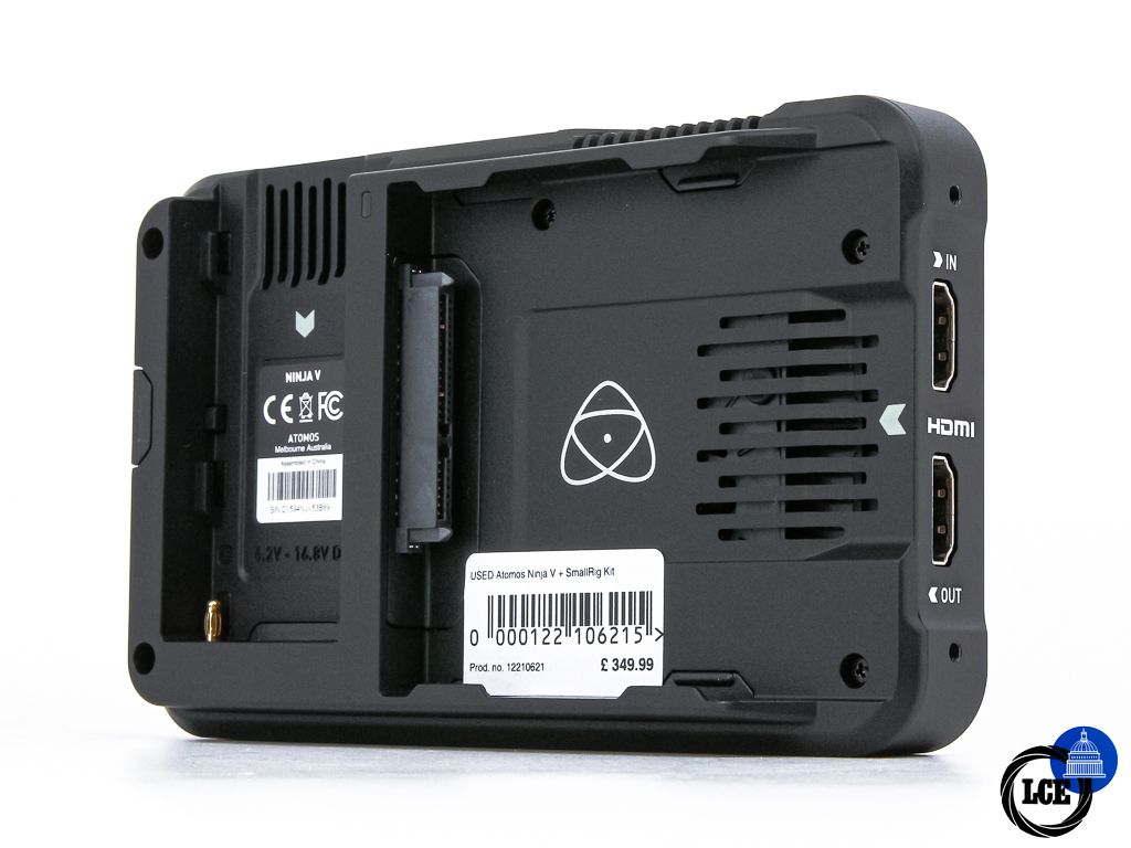 Atomos Ninja V + SmallRig Cage & Top Handle