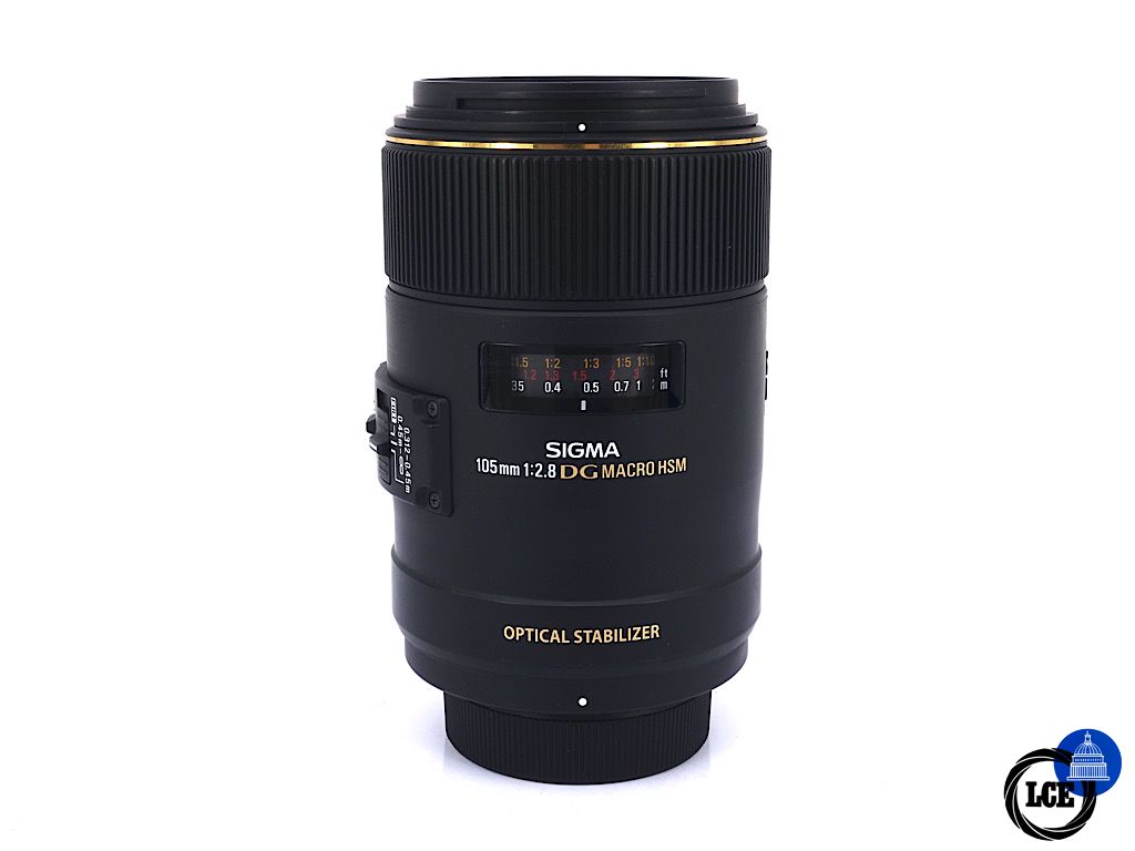 Sigma 105mm F2.8 DG Macro HSM OS Nikon Fit | 4*