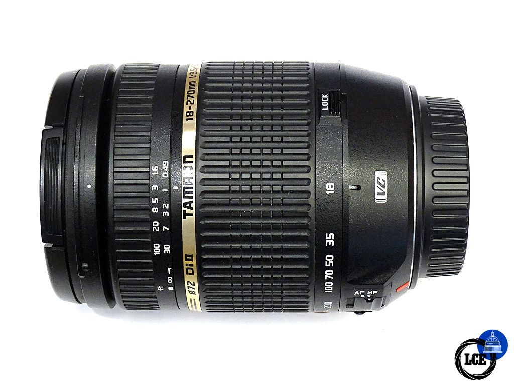 Tamron 18-270mm f/3.5-6.3 VC CAF