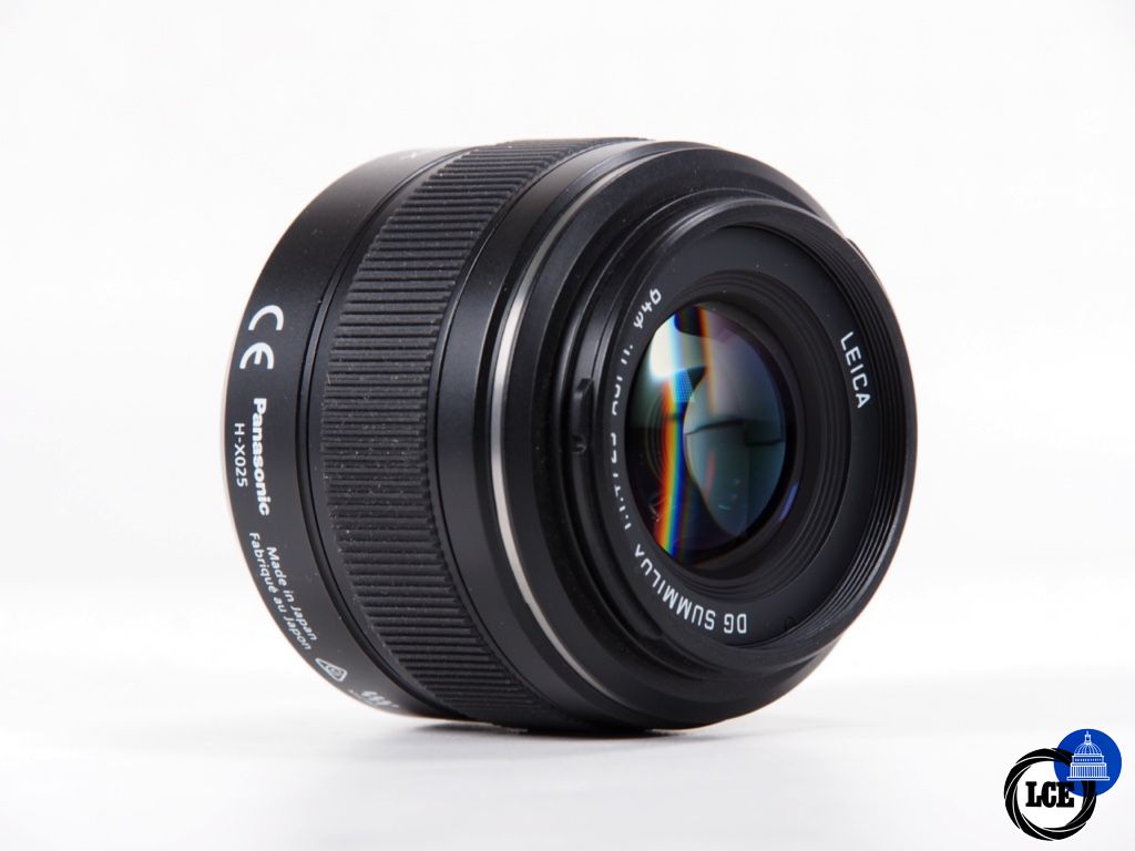 Panasonic 25mm F1.4 M4/3rds