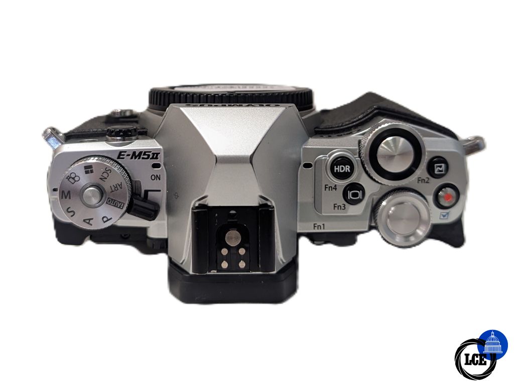 Olympus OM-D E-M5 II Body (Silver) - Low 6550 Shutter Count 