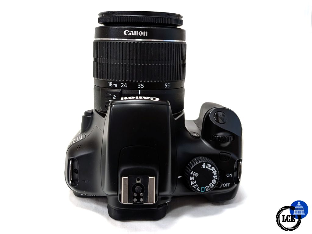 Canon EOS 1100D + EF-S 18-55mm III Lens