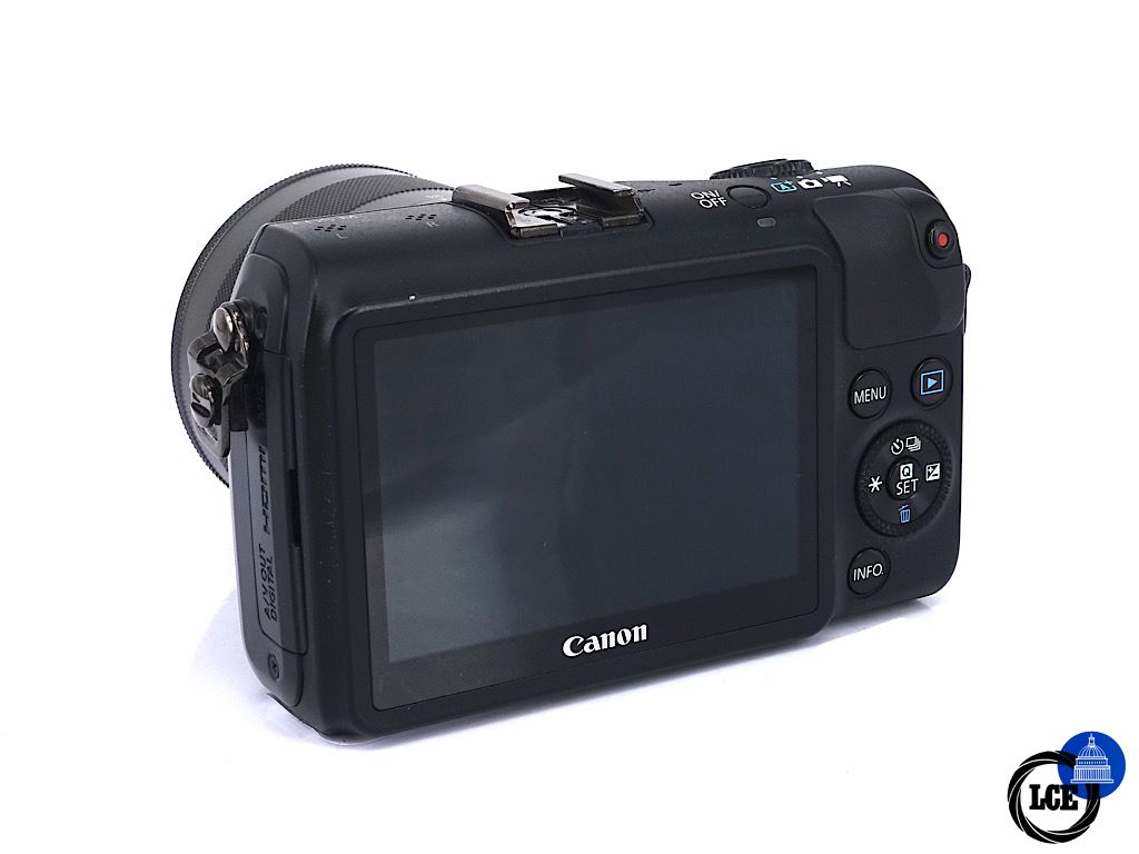 Canon EOS M + EF-M 18-55mm Kit + Speedlite 90EX - Boxed | 4*