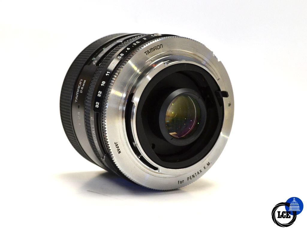 Tamron 24mm F2.5 - Adaptall 2 - Pentax K Mount