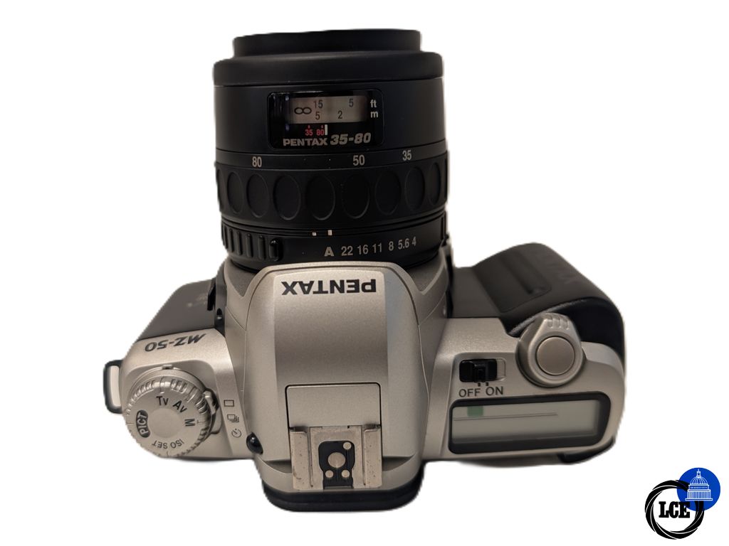 Pentax MZ50 + 35-80mm F4-5.6 lens