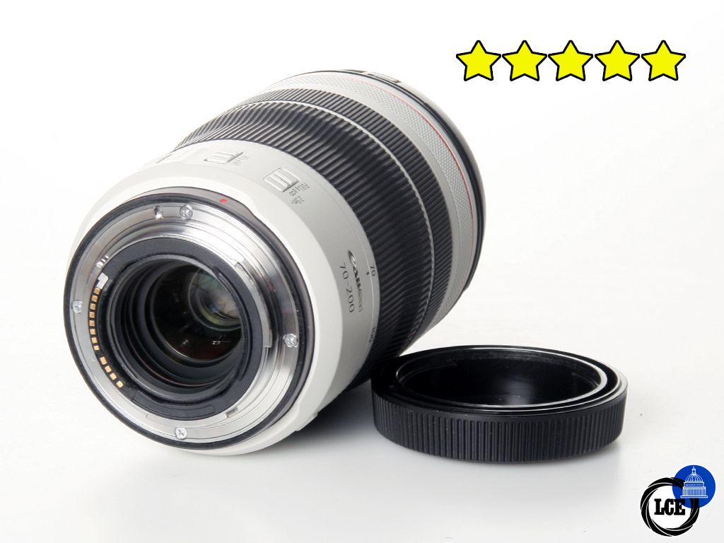 Canon RF 70-200mm F4 L IS USM (BOXED) with Case & Hood