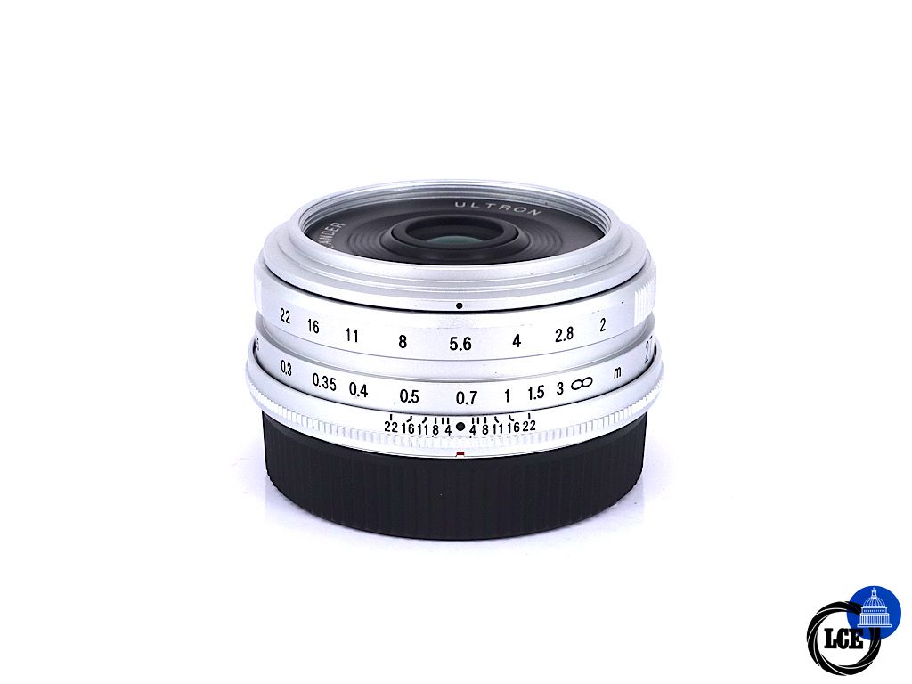 Voightlander 27mm F2 Ultron Fujifilm X Fit Silver | 5*