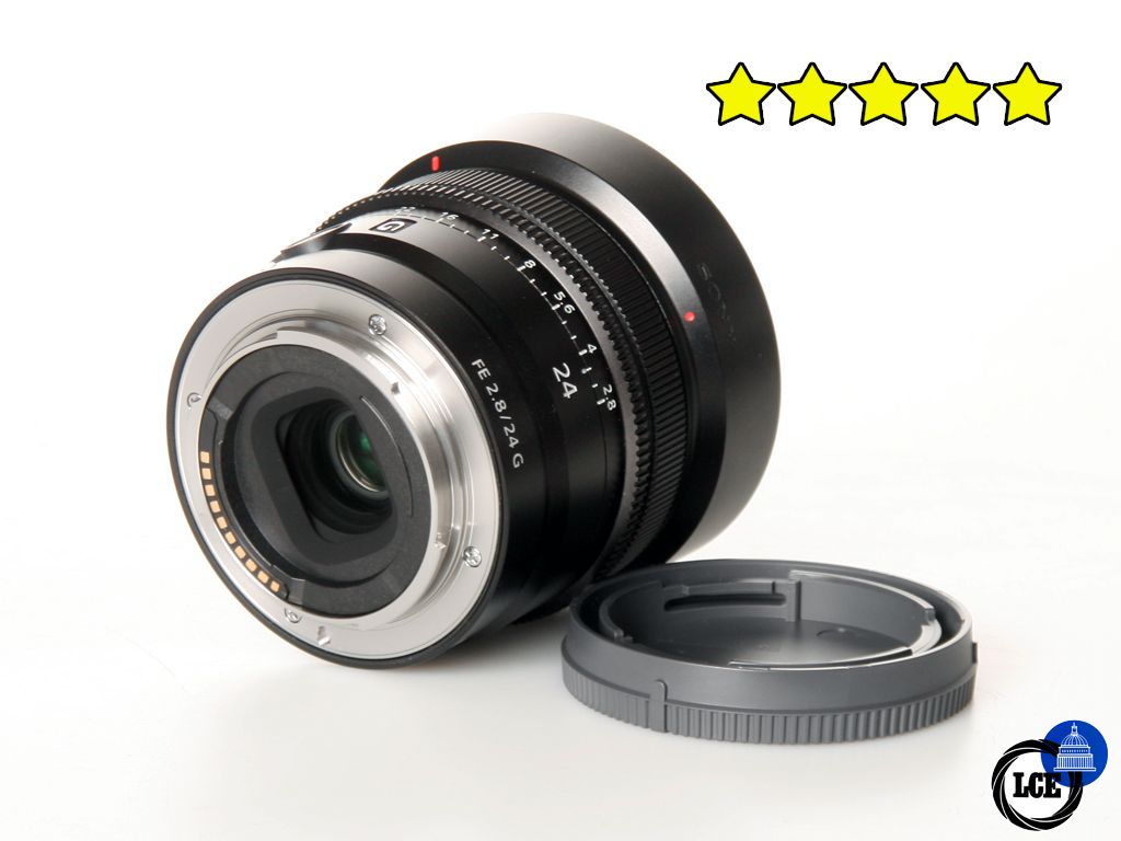 Sony FE 24mm f2.8 G (BOXED) with Hood