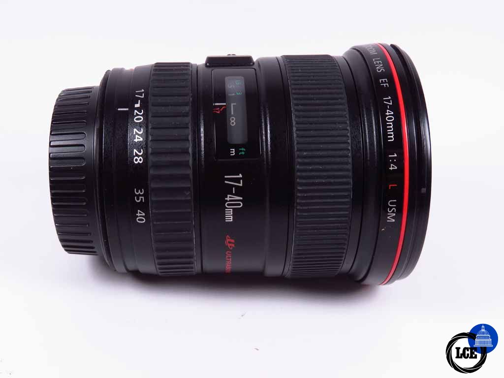 Canon EF 17-40mm f4 L USM