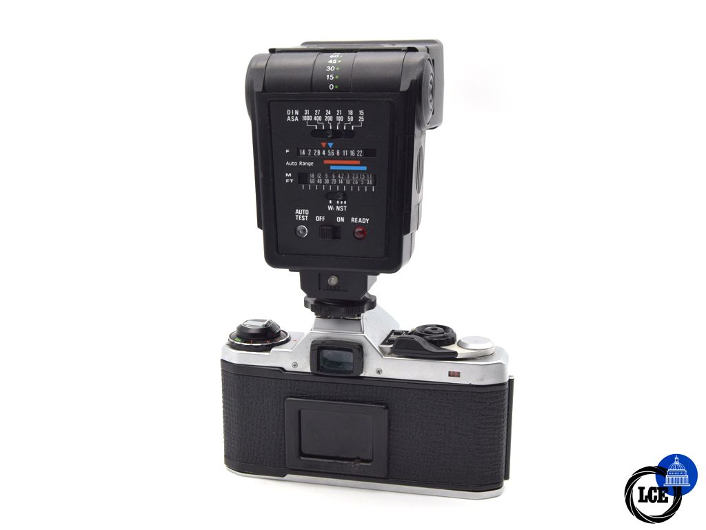 Pentax ME Super + 50mm f/1.7 + Miranda Dedicated Flash