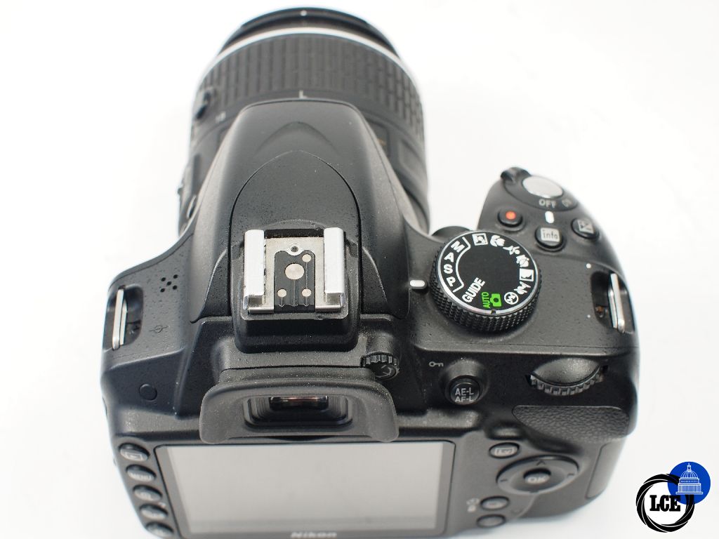 Nikon D3200 with 18-55mm f3.5-5.6GII AF-S VR