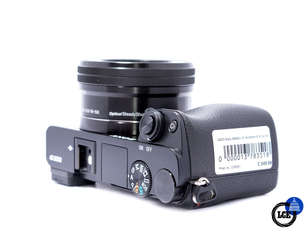 Sony A6000 + E 16-50mm f3.5-5.6 PZ OSS *Boxed*