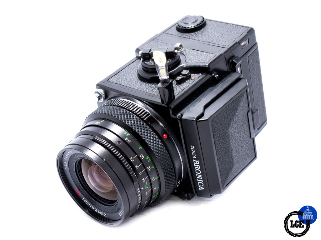 Bronica ETSR with Waist finder + 50mm + 75mm + 150mm + Speed Grip