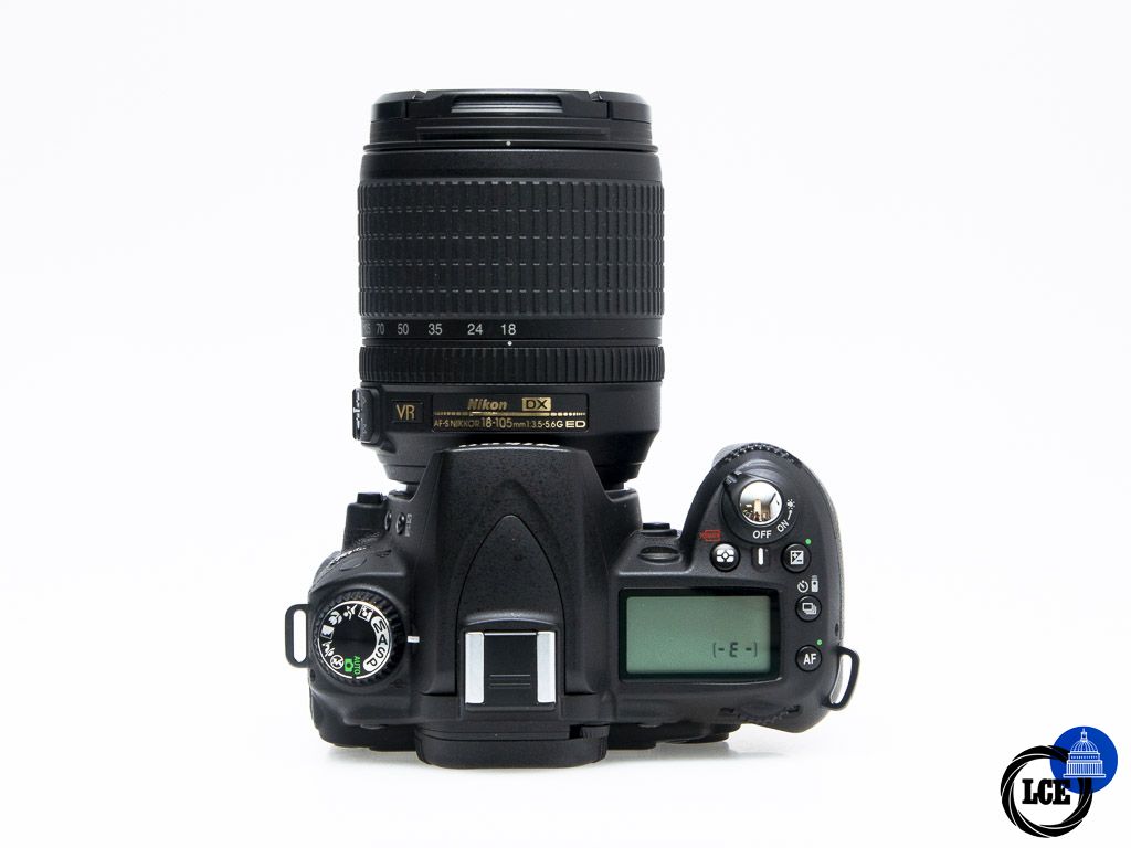 Nikon D90 + 18-105mm f/3.5-5.6 DX ED VR