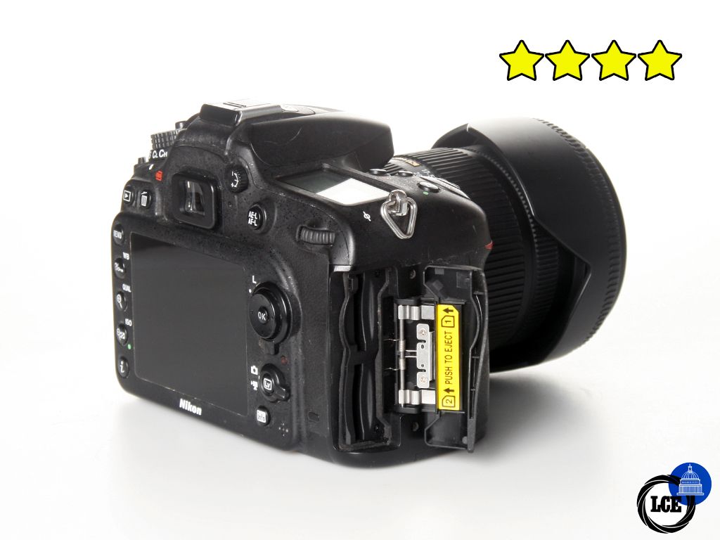 Nikon D7100+Sigma 17-50mm f2.8 (Shutter Count 42,100)
