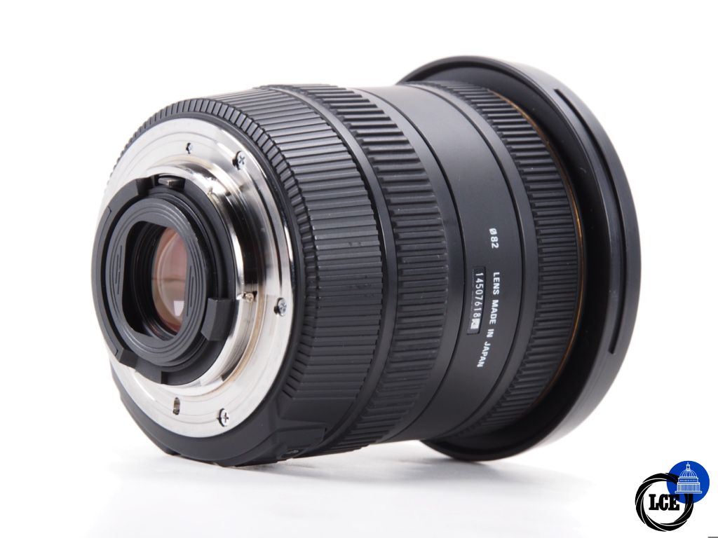 Sigma 10-20mm F3.5 DC HSM, Nikon fit