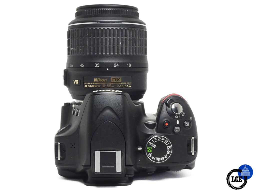 Nikon D3200 + 18-55mm f/3.5-5.6G VR