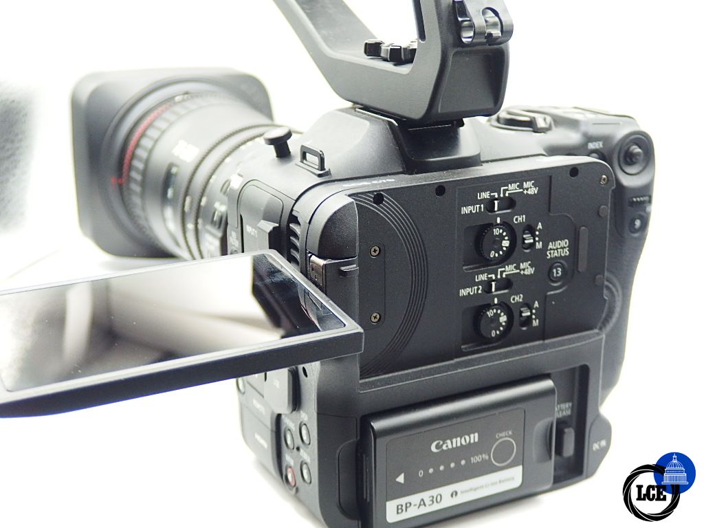 Canon EOS C70 with CN-E 70-200mm T4.4