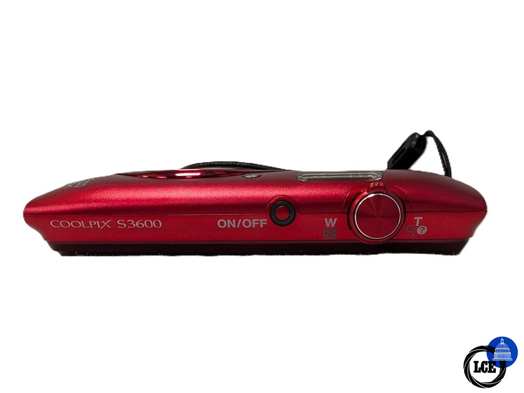 Nikon Coolpix S3600 Red 