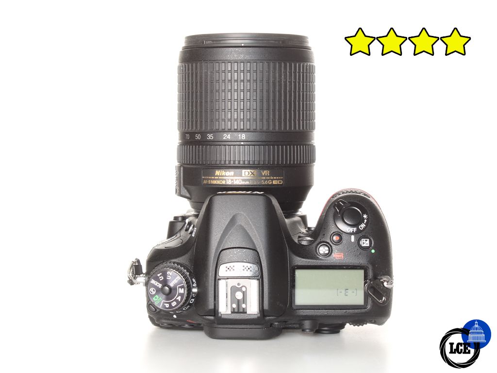 Nikon D7100+18-140mm VR (Low Shutter Count 5k)