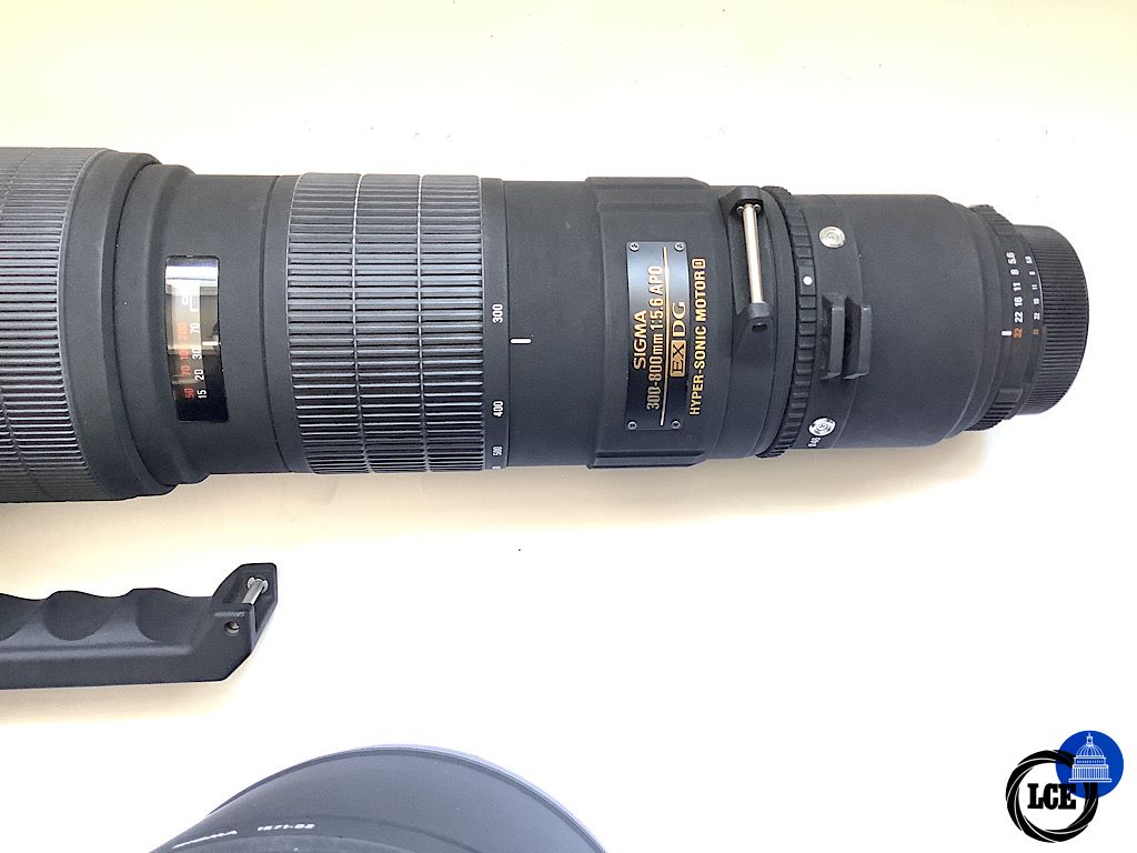 Sigma 300-800mm f5.6 APO EX DG HSM - Nikon fit